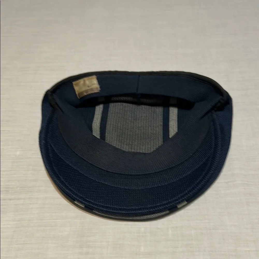 Nike Vintage Navy and Gray Striped Golf  Cap - Picture 5 of 5